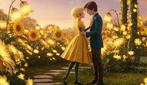 La magia de las flores amarillas Floricienta