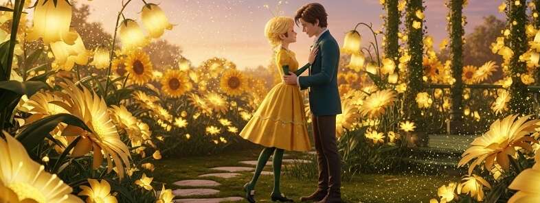 La magia de las flores amarillas Floricienta