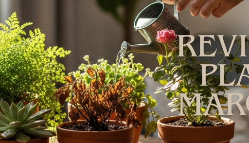 Cómo revivir una planta marchita