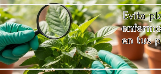 Consejos para evitar enfermedades y plagas en tus plantas