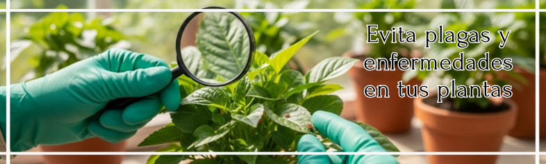 Consejos para evitar enfermedades y plagas en tus plantas
